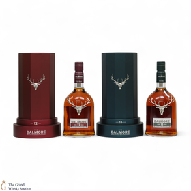 Dalmore 12 15 Pedestal Tins 2x70cl