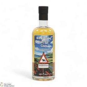 Little Brown Dog X Stirk Brothers X Watt Whisky  7 Year Old  Wee Broon Electric Coo  Super Group Bottling