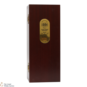 Macphails  50 Year Old 1947  Royal Golden Wedding Anniversary  Gordon  Macphail BOX ONLY