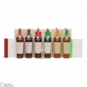 Macallan  The Harmony Collection  Harmony I II  III  2 x Notebooks  1 x Branded Glass 6 x 70cl