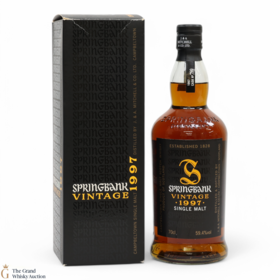 Springbank 1997 Vintage Cask 789 Exclusively For Oddbins