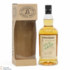 Springbank  12 Year Old  Rum Wood Limited Edition
