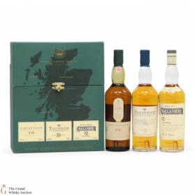 Classic Malts Collection Lagavulin Talisker Craiganmore 3 X 20cl