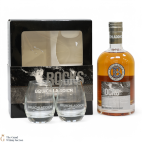 Bruichladdich  Rocks  2nd Edition With Two Glasses
