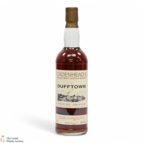 Dufftown 1979 Cask 17402 Cadenhead White Label
