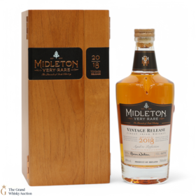 Midleton Very Rare 2018 Vintage Release Irish Whiskey