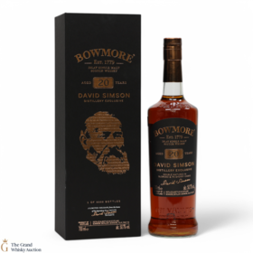 Bowmore 20 Year Old  David Simson Distillery Exclusive  2020 Release
