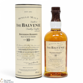 Balvenie 10 Founders Reserve Bank Of Scotland