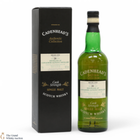 Convalmore Glenlivet 20 1977 Cadenhead S Authentic Collection