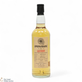 Springbank 5 2017 Fresh Bourbon Springbank Society