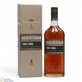 Auchentoshan Three Wood Signed