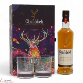 Glenfiddich 15 Solera Limited Edition Design Glasses