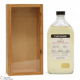 Highland Park 1996 Cask Sample 135 Signatory Vintage 50cl
