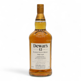Dewars  12 Year Old  Single Aged 1L