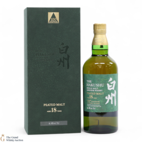 Hakushu 18 Peated Malt Suntory 100th Anniversary Limited Edition