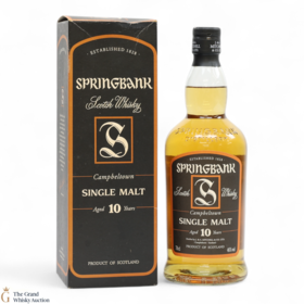 Springbank 10 1990s