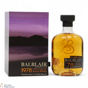 Balblair  1978 Vintage 2008