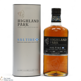 Highland Park  13 Year Old  Saltire  Edition 1  David Coulthard