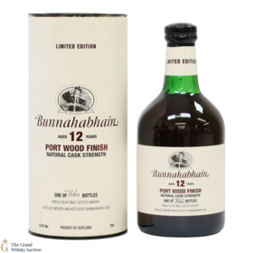 Bunnahabhain 12 Port Wood Finish Fis Le 2005