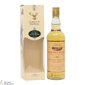 Old Pulteney  15 Year Old  Gordon  MacPhail