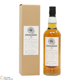 Springbank  15 Year Old 1997  Springbank Society