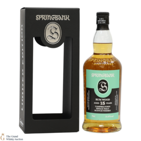 Springbank 15 Rum Wood Limited Edition