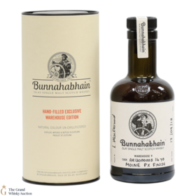 Bunnahabhain  14 Year Old  Moine PX Finish AR13000005  Hand Filled Exclusive 20cl