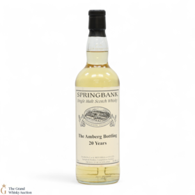 Springbank 20 The Amberg Bottling