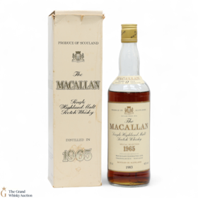 Macallan  17 Year Old 1965 75cl