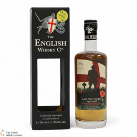 English Whisky Co Small Batch Release Lest We Forget
