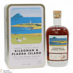 Arran  21 Year Old  The Explorers Series  Kildonan  Pladda Island  Volume3