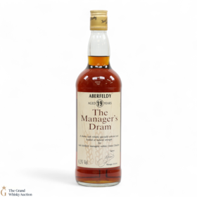 Aberfeldy 19 1991 Managers Dram