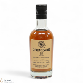 Springbank 28 2021 Society Release 20cl