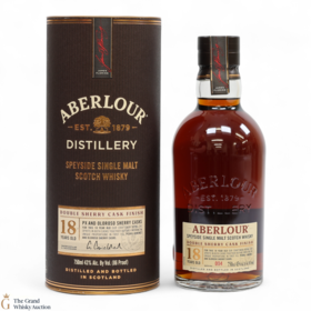 Aberlour 18 Year Old Double Sherry Cask Finish