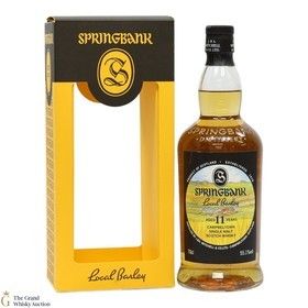Springbank 11 Year Old May 2011 Local Barley December 2022