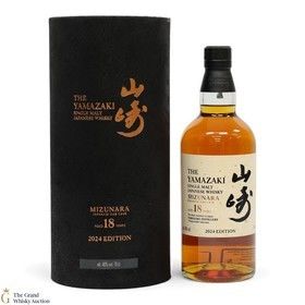 Yamazaki 18 Year Old Mizunara Tsukuriwake 2024 Edition