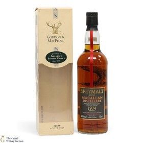 Macallan Speymalt 1974 Gordon Macphail