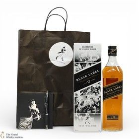 JOHNNIE WALKER 12 YEAR OLD BLACK LABEL CELEBRATING 20 YEARS OF DIAGEO