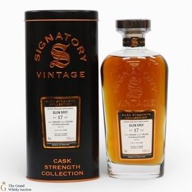 Glen Spey  17 Year Old 2007  1st Fill Oloroso Sherry Butt  Signatory Vintage 3