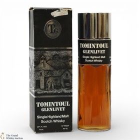 Tomintoul Glenlivet 1970s Perfume Bottle