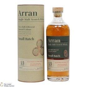 Arran 13 Small Batch French Oak Cask Lochranza Distillery Shop Wari Charity Lot
