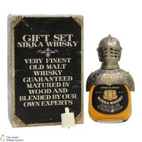 Nikka Gold Gold Knight Gift Set 76cl