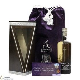 Annandale Man O Sword Cask 40 Smoulderingly Smoky Glass Distillery Tour For Two