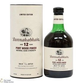 Bunnahabhain 12 Year Old Port Wood Finish F is le 2005