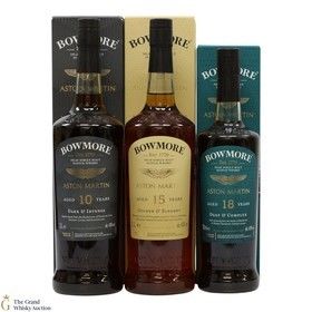 Bowmore Aston Martin Edition 4 5 6 2x1L 1x70cl