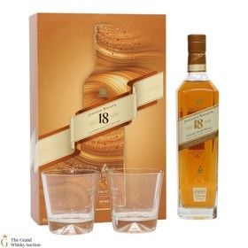 Johnnie Walker 18 200th Anniversary Limited Edition Glasses Pack