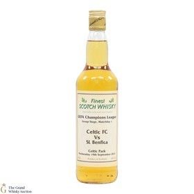 Celtic FC Vs SL Benfica UEFA Champions League Scotch Whisky