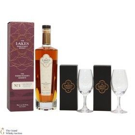 The Lakes Whiskymaker s Reserve No 1 2 x Glasses