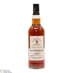 Glenrothes 10 2015 1st Fill Oloroso Sherry Butt Signatory Vintage 100 Proof Edition 50