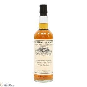 Springbank 15 Year Old 2000 Cask Strength 43 2 2015 Private Bottling